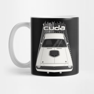 Plymouth Barracuda - Hemi Cuda - 1970 - White Mug